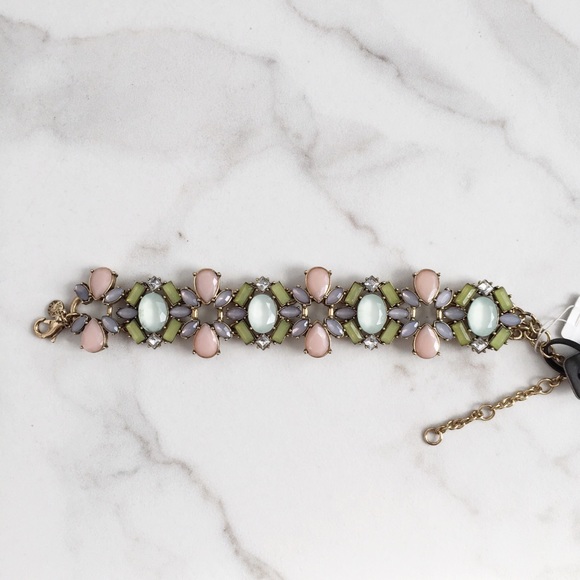 J. Crew Factory Pastel statement bracelet - Picture 2 of 6
